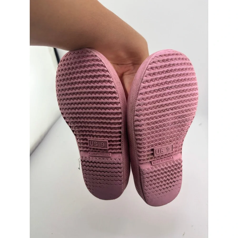 Hunter Kids First Classic Glitter Pink Rain Boots Toddler Size 9 Waterproof